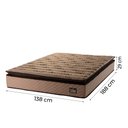 Ver imagem 4 de Cama Box Casal Colchão Espuma D33 Pillow Top Van Gogh 138x188x67cm Hellen