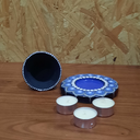Ver imagem 4 de Suporte para velas rechaud ou velas pequenas/Ideal para presentear/Sustentável/Inovador/Velas vegana