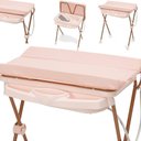 Ver imagem 2 de Banheira de Bebê Plástica Galzerano Classic 7045 com Trocador e Suporte Rosê