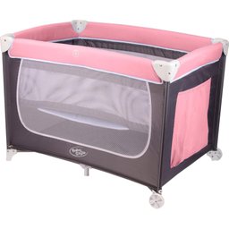 Berço Compacto Confort Bebê Cercado Chiqueirinho Rosa - 1