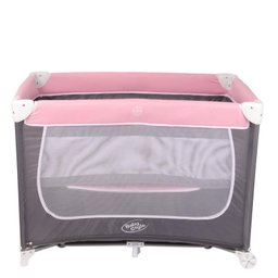 Berço Compacto Confort Bebê Cercado Chiqueirinho Rosa - 3