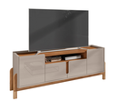 Ver imagem 2 de Rack Lizz 1.70 Off White/cedro - Casa D Móveis