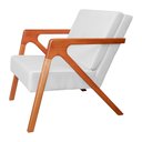 Ver imagem 4 de Poltrona Luxo Monalisa Suede Cores - DS Estofados - Branco