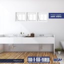 Ver imagem 2 de Janela de Aço Maxim-Ar 60x60cm com Grade MGM Branco
