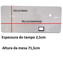Ver imagem 4 de Máquina Overlock Semi Industrial Gn-1 Com Mesa 220v