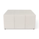 Ver imagem 7 de Kit 02 Puffs Decorativos Para Sala de Estar Quadrado Milano 90x90cm W01 Linho Cru - Lyam Decor