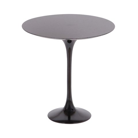 Mesa Saarinen Lateral São Gabriel 51cm - Base Preta