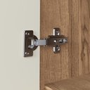 Ver imagem 6 de Balcão Canto Cozinha Modular 100% MDF Édez Uno, 1 Porta, Off White e Louro Freijó, 92,5 cm