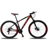 Bicicleta Ksw Xlt 32r Aro 29 21V Câmbio Shimano Alumínio 17" Preto/Laranja - 311 - 1