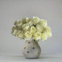 Ver imagem 6 de Kit 10 Flores Artificiais Brancas Premium para Sala Festa e Eventos