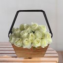 Ver imagem 5 de Kit 10 Flores Artificiais Brancas Premium para Sala Festa e Eventos