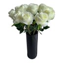 Ver imagem 4 de Kit 10 Flores Artificiais Brancas Premium para Sala Festa e Eventos