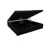Cama Box Baú King + Colchão Portobel De Mola Arezzo Black Light - 3