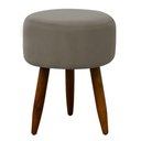 Ver imagem 5 de Puff Decorativo Redondo Pé Palito Herrero Cappuccino