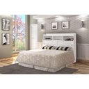 Ver imagem 1 de Cabeceira Jéssica Queen 1,58cm Branco - Cambel