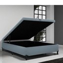 Ver imagem 1 de Base Box para Colchão Casal com Baú Itaflex 1,38x1,88x0,45 Cinza