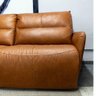 Sofá Alicante 3 Lugares Reclinável Couro Whisky com Mecanismo com Controle 285 cm - 72748 - 3
