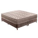 Ver imagem 1 de Cama Box King: Colchão Ortopédico Paropas D33 Anatômico Confort Ultra Firme + Base Crc Fantasy