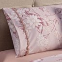 Ver imagem 2 de Jogo Cama Lençol Scarllet Queen Micropercal 200 Fios 4 Peças - Vinho Malva Casa Scarpa