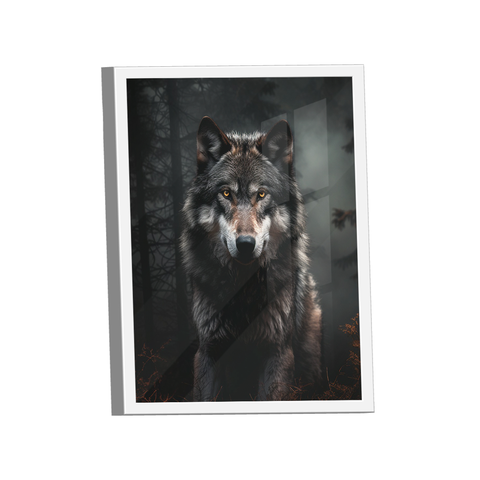 Quadro Strong Wolf -- BR ARTES