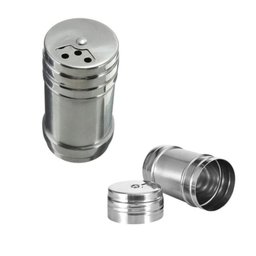 Kit Porta Condimentos Temperos Saleiro Inox Tamanhos 3 Peças - 3