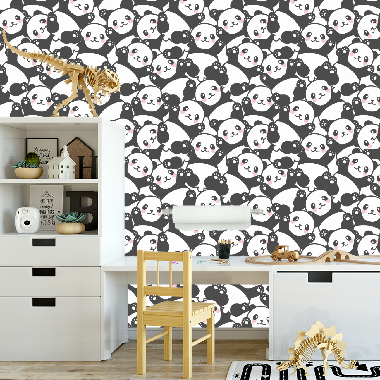 Panda png  Adesivos, Decoração