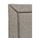 Ver imagem 3 de Cabeceira Estofada Casal Debrum Não É Segredo Linho Marrom 140x120