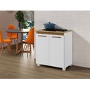 Ver imagem 4 de Balcão para Cooktop 5 Bocas Fox Arte Móveis Branco