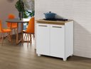 Ver imagem 4 de Balcão para Cooktop 5 Bocas Fox Arte Móveis Branco
