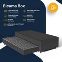 Ver mais imagens de Cama Box com Colchão Gazin de Molas Ensacadas One Face Air Light + Auxiliar de Molas Solteiro 88cm