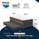 Ver imagem 4 de Cama Box com Colchão Gazin de Molas Ensacadas One Face Air Light + Auxiliar de Molas Solteiro 88cm