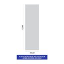 Ver imagem 3 de Adesivo Régua de Crescimento Infantil Fundo do Mar 133 X 40cm Colorido