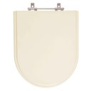 Ver imagem 1 de Assento Sanitário Poliester Jasmim Marfim (bege Claro) para Vaso Fiori