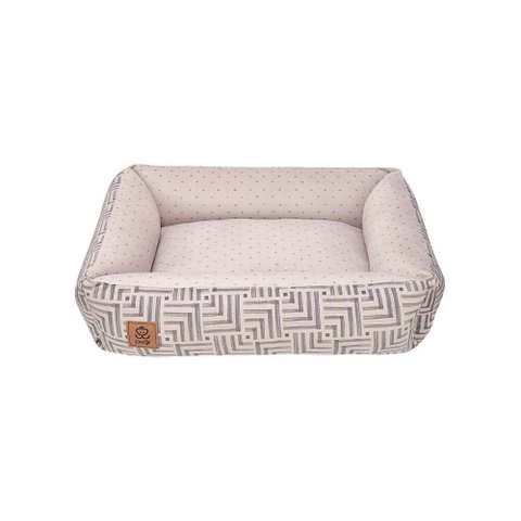 Cama Plush para Cachorros e Gatos Clássico Tamanho M 50x64 Cm