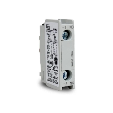 Bloco de Contato Frontal 1nf Bcxmf-01 para Contator Cwm Weg