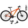 Bicicleta Aro 29 Absolute Nero 4 Kit 2x9 Sunrun Freio Disco K7 11/36 Pedivela 24/38d Trava - Laranja - 1