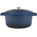 Ver imagem 1 de Cacarola 32cm One Azul Revestimento Interno Preto - Jomafe 76141232