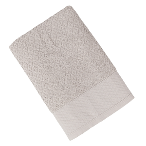 Toalha de Banho Capri Atlântica 100% Algodão Banhão 75x1,50 Cor:cinza Névoa