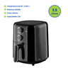 Fritadeira Elétrica 110v Air Fryer sem Óleo Saudável 1500w Multi - 3