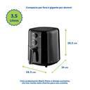 Ver imagem 4 de Fritadeira Elétrica 110v Air Fryer sem Óleo Saudável 1500w Multi