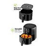 Fritadeira Elétrica 110v Air Fryer sem Óleo Saudável 1500w Multi - 7