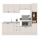 Ver imagem 6 de Cozinha Completa 5 Peças 237cm Off White Branco Yescasa