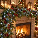 Ver imagem 5 de Pisca Pisca de Natal 100 Leds 8 Metros 127V 8 Funções:Branco Frio - Fio Verde