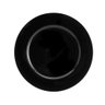 Sousplat de Plástico Opala Preto 33cm - Lyor - 1