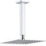 Ducha Ultra Slim Quadrado 20X20 Com Braço Suporte Teto - 1