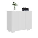 Ver imagem 2 de Armário Lavanderia com 3 Portas 90 cm Multimóveis MP5034 Branco