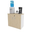 Ver imagem 5 de Conjunto Balcão Atendimento Armário Baixo Recepção Netmobil - Dubai/branco
