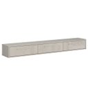 Ver imagem 1 de Rack Bancada Suspensa para Tv de até 75" 3 Portas Bela 2.2 Off White