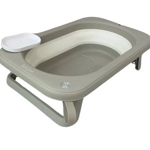 Banheira Infantil Dobravel Luxo com Saboneteira - Petit Pia