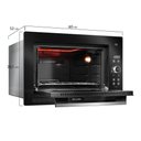 Ver mais imagens de Forno Elétrico de Embutir Digital Mueller 50 Litros Preto Mfe50l 110v